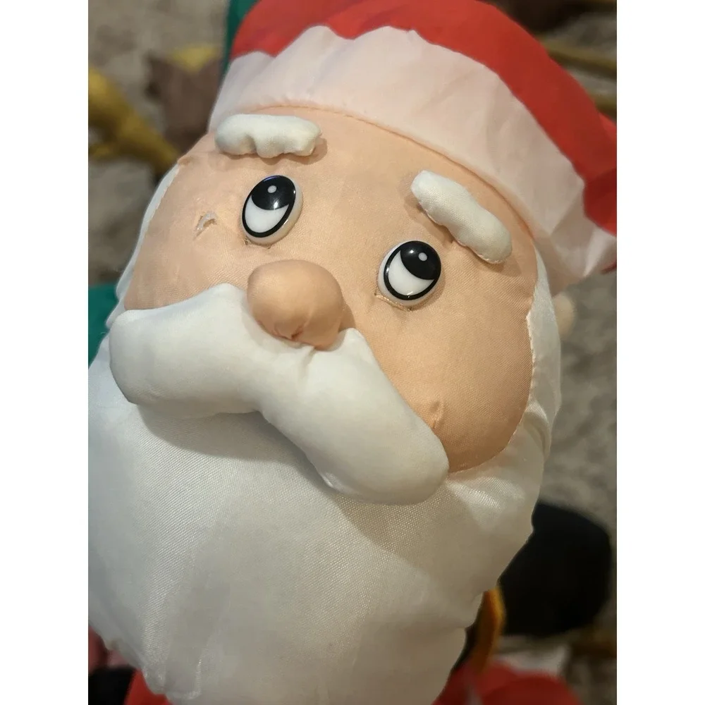 Santa & Friends‎ Climbing Ladder Christmas 8 Feet Nylon Plush Reindeer READ